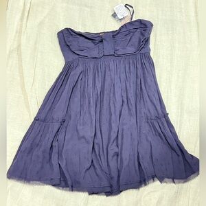 We The Free Purple Mini Dress 100%